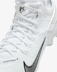 HUARACHE 9 ELITE MID LAX - WHT/BLK
